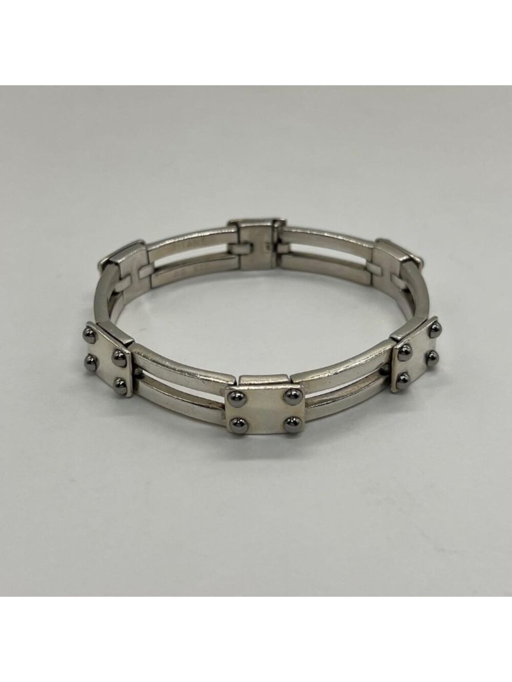 Hermes Gate Motif Bracelet Titanium